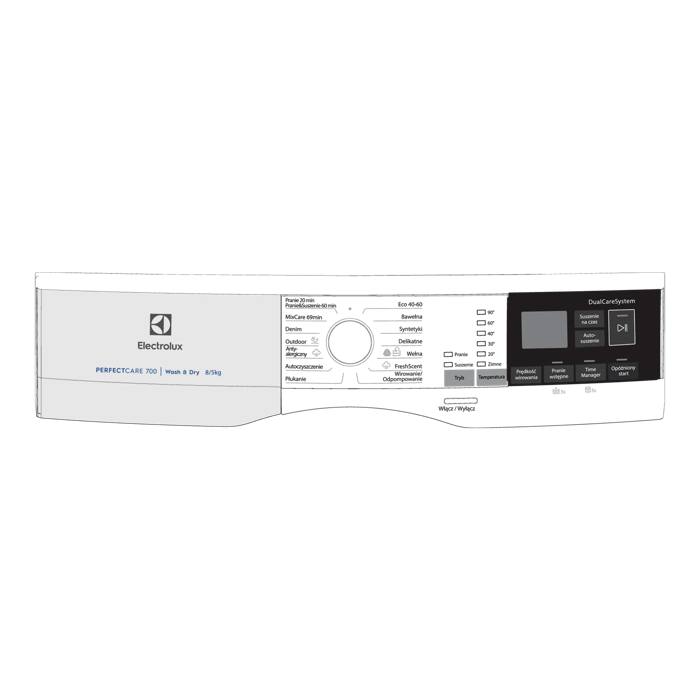 control panel, white, Electrolux, PL