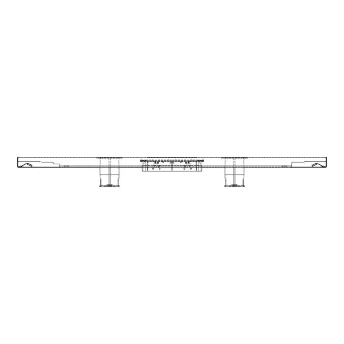 BEDIENBLENDE,INOX,60CM,LUX,2K