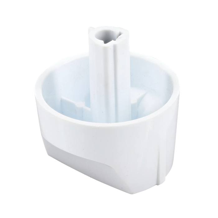 knob, gas oven, white