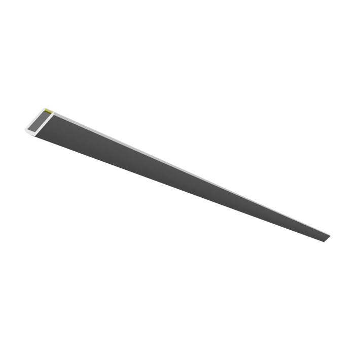 strip edge, glass shelf, front, 405mm