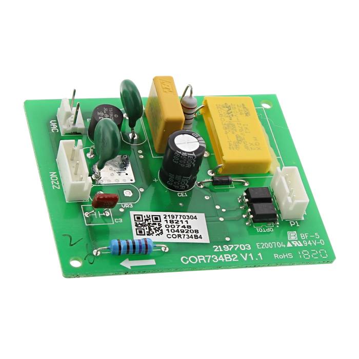 Bloc de circuit imprimé pour aspirateur cylindrique