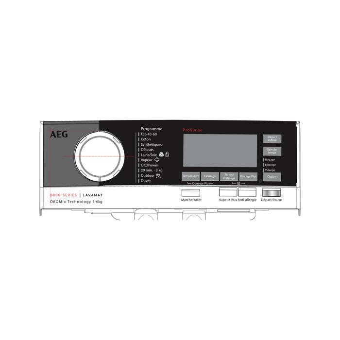 panel holder, white, AEG