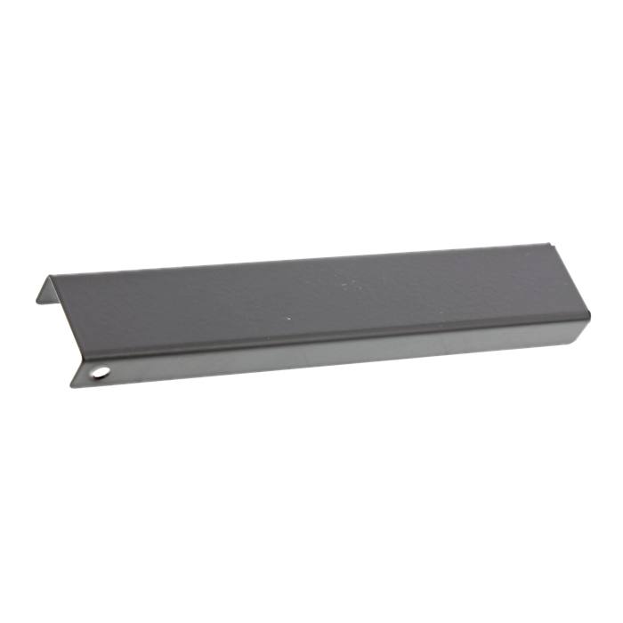 cover, front drawer, left, black 24mm