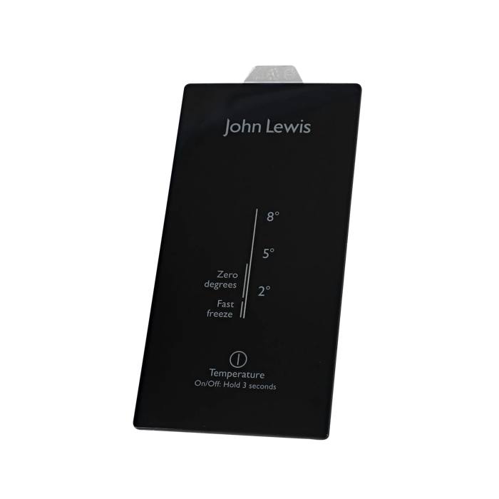 programme plate, LCD, John Lewis