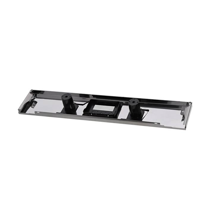BEDIENBLENDE,INOX,60CM,SET.2K