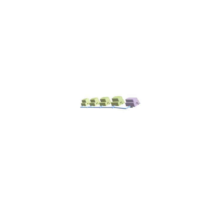 button set, white