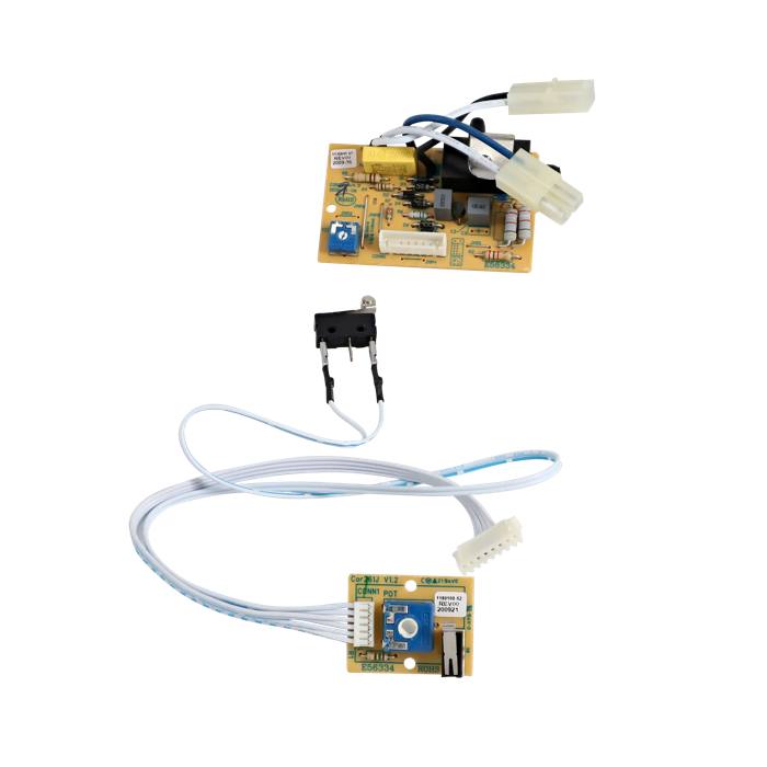 Circuit imprimé avec micro-interrupteur pour aspirateur cylindrique