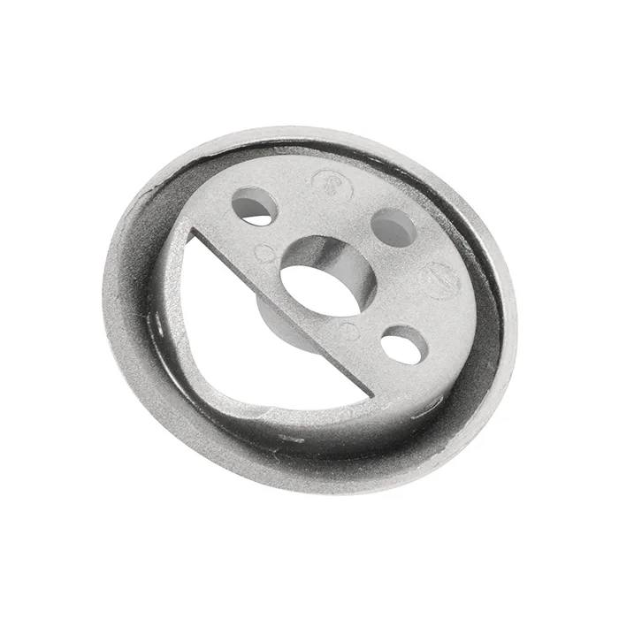 Silver Top Oven Control Knob Bezel