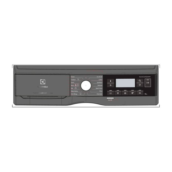 control panel,silver,Electrolux,EN,SYM