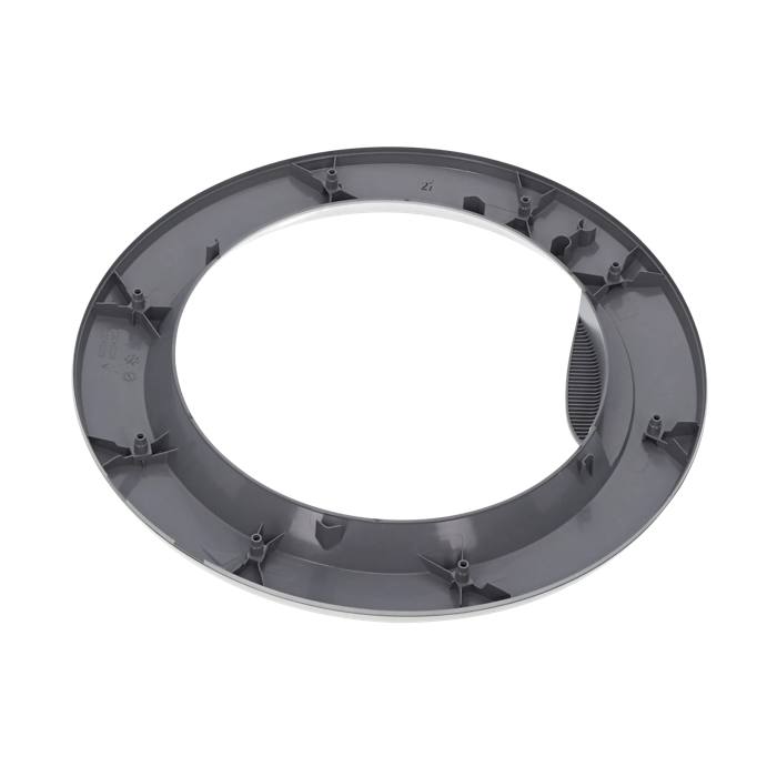 door frame, front, silver, Ø483mm