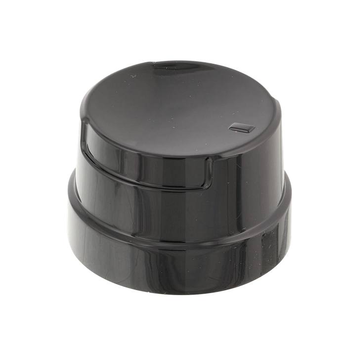knob, black,