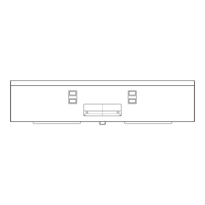 control panel, black, Electrolux, EDW1850; [545mm]