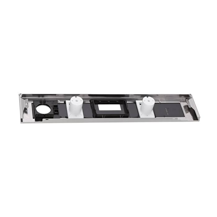 BEDIENBLENDE,INOX,60CM,SET,2K