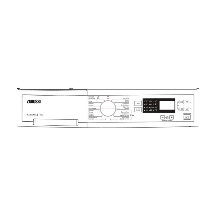 control panel,white,Zanussi,NL,FR