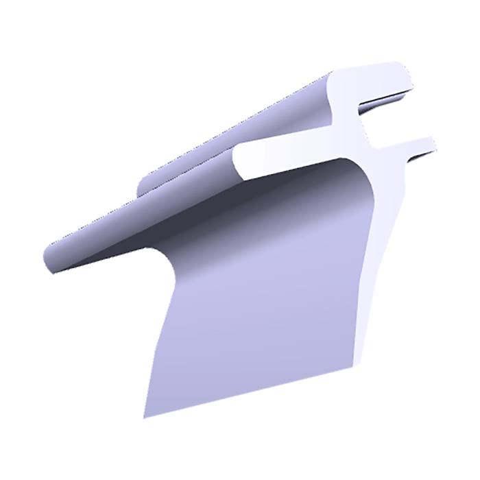 clip, glass shelf, white