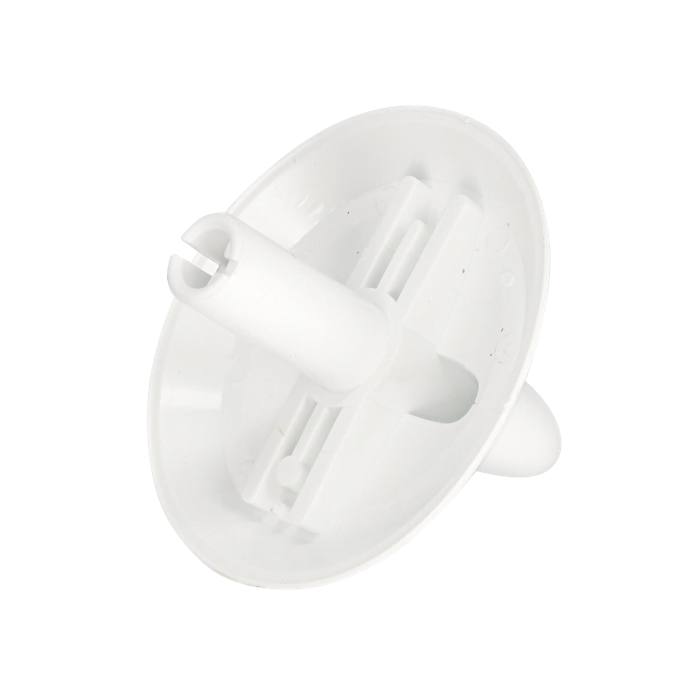 control knob, grill, white