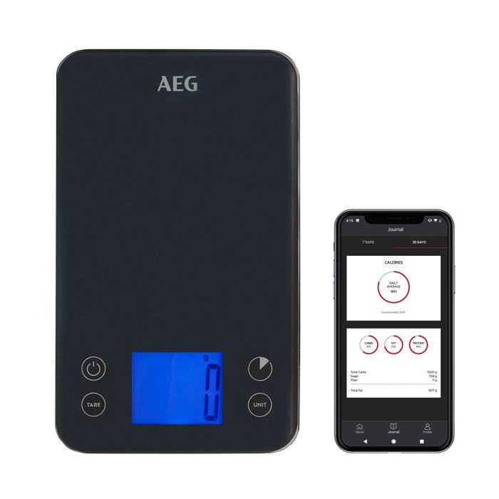 Bluetooth Connected Kitchen Scale with 5kg max
