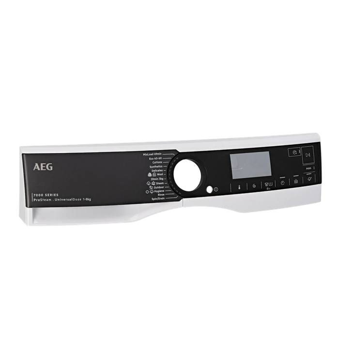 control panel, white, AEG, EN,Symbols