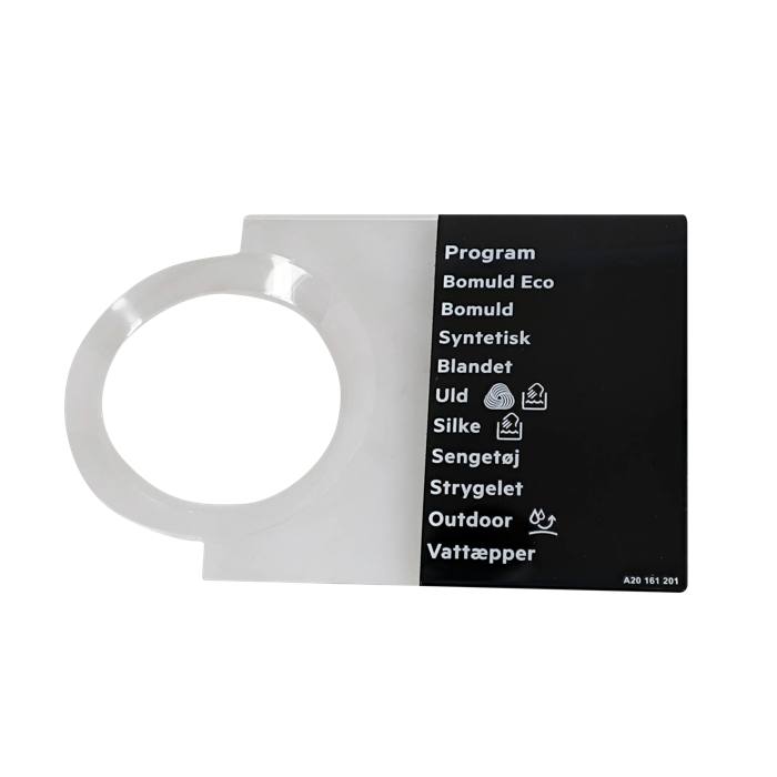 programme plate,knob,adhesive,DA