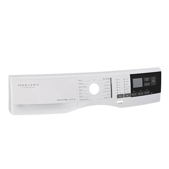 control panel, white, John Lewis
