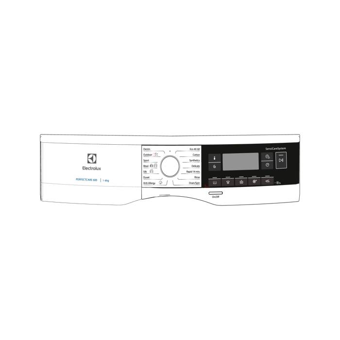 control panel,white,Electrolux,EN,SYM
