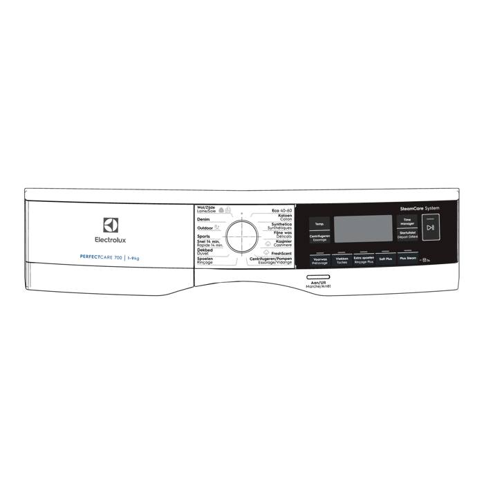 control panel,white,Electrolux,NL,FR