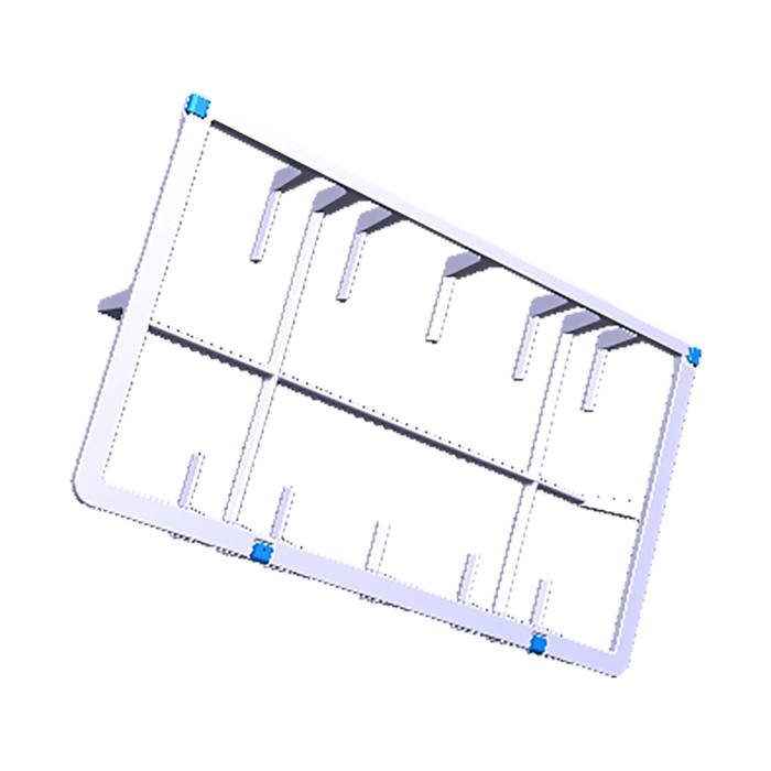 grid, pan support, left