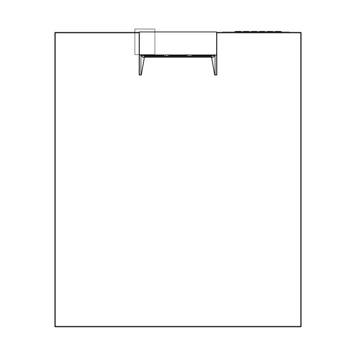 buitenpaneel deur, inox