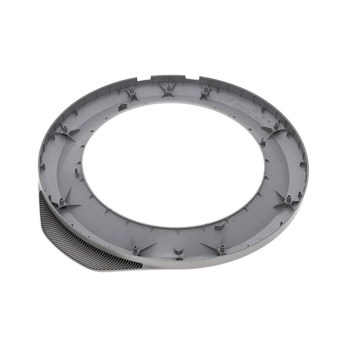 door frame, front, silver, Ø490mm