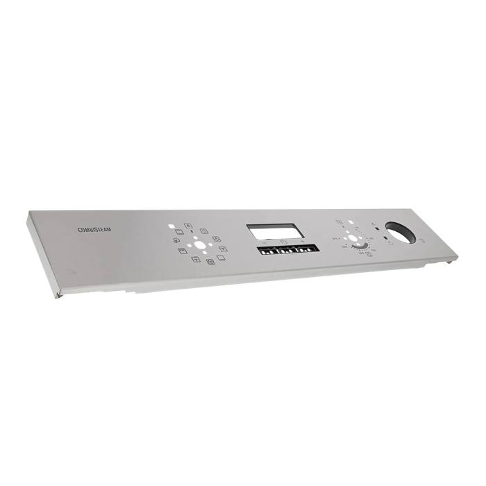 BEDIENBLENDE,INOX,60CM, SET, 2