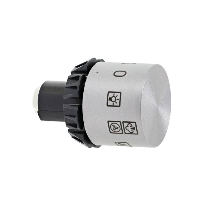 knob, function, inox, 9+0