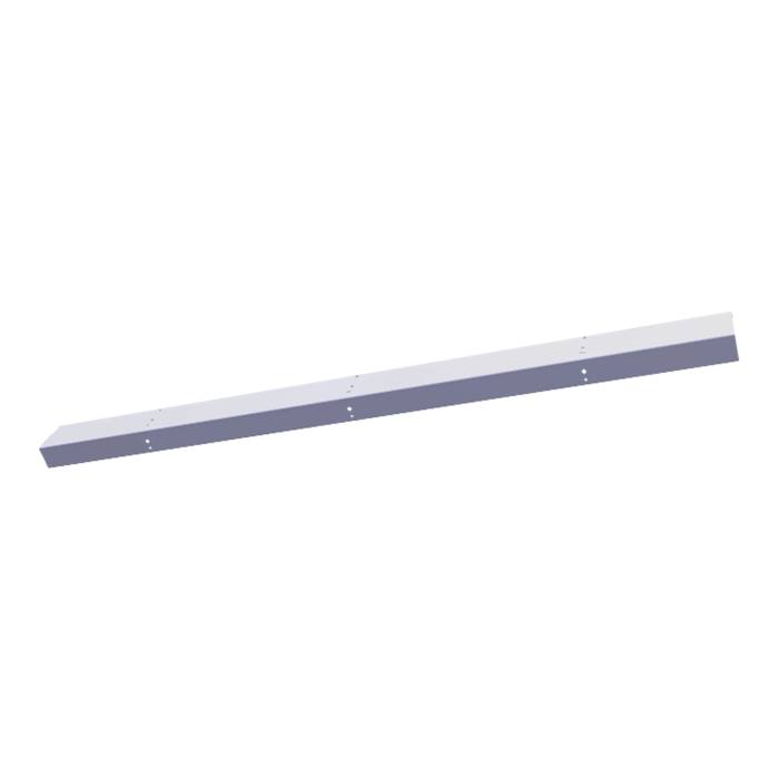 spacer, upper, black, 548x20,6x38,5