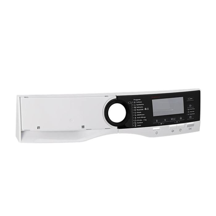 control panel, white