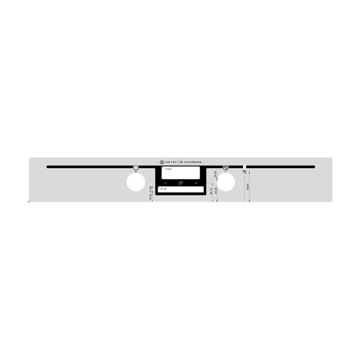 control panel,white,60cm,UMPD,6K