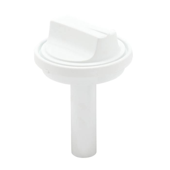 vred termostat, manöverpanel, vit
