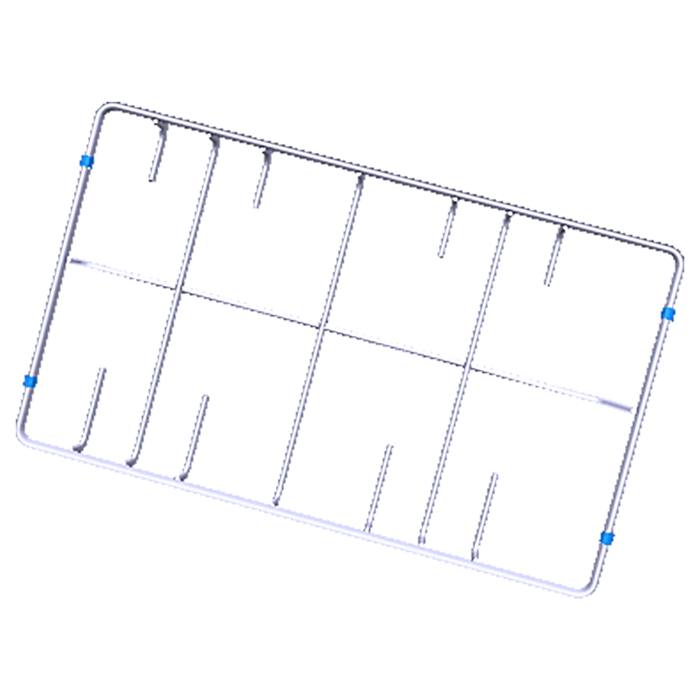 grid, pan support, left
