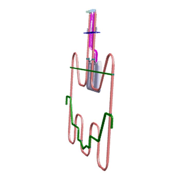 topný element, horní
