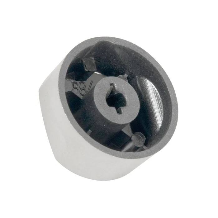 Silver Gas Hob Control Knob