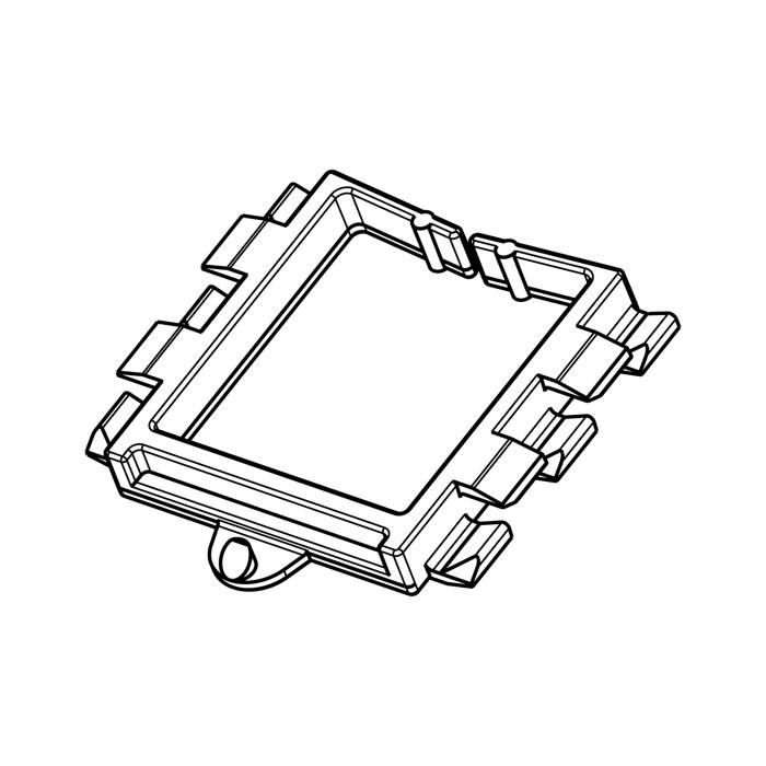 cable duct,plastic,rectangular,22x23mm