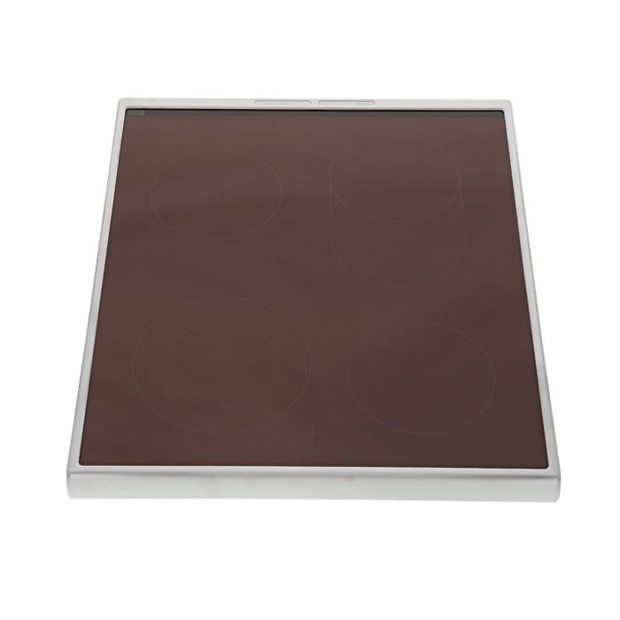 cooking top with frame,inox,496x600mm