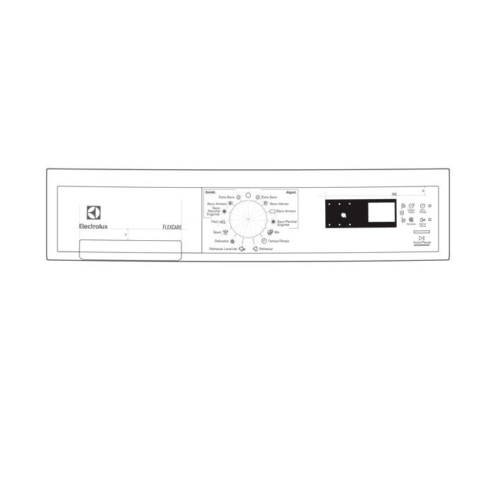 panel mandos,asa,Electrolux,EDP2074PDW,ES,PT,Sym