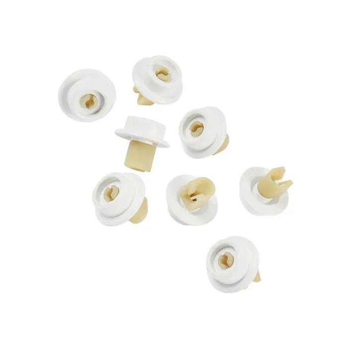 Dishwasher Lower Basket Wheel Kit - Pack of 8