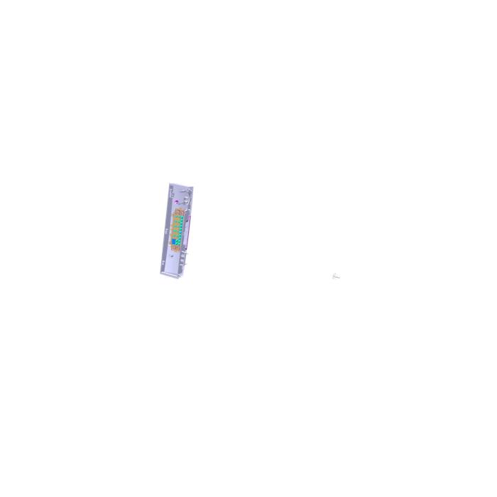 Bedienblende, weiss, AEG