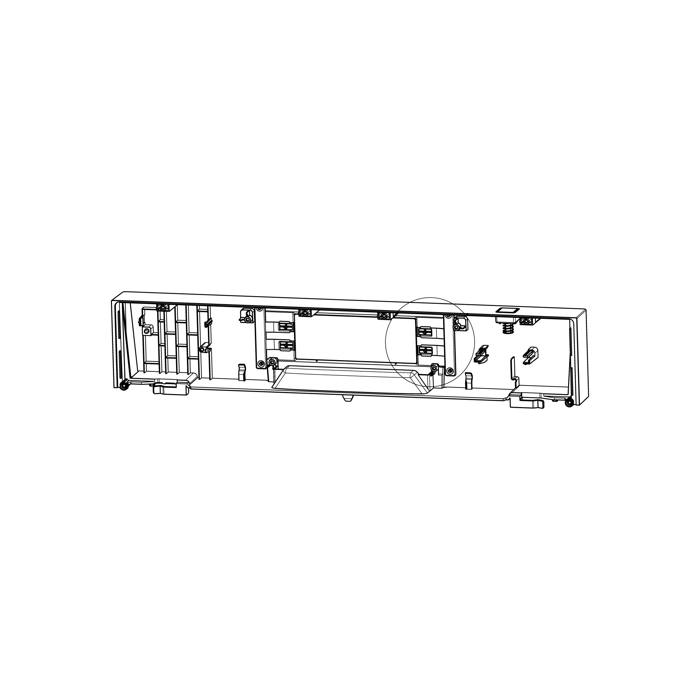 control panel, white, SMEG, 600mm