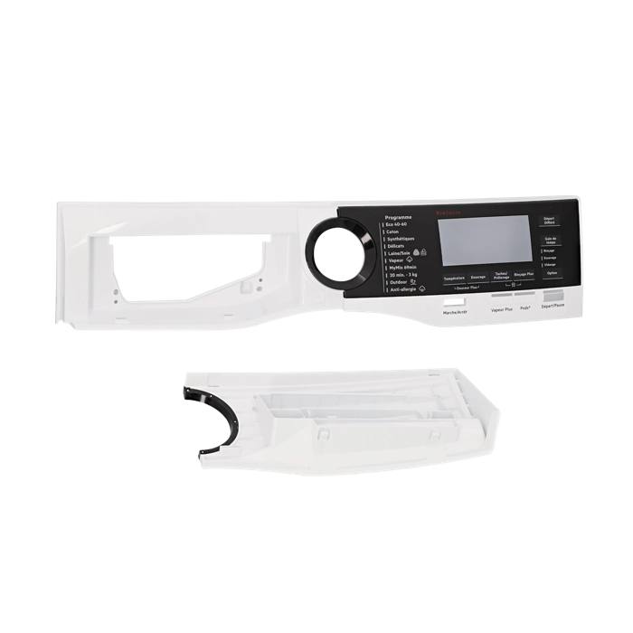 control panel, white