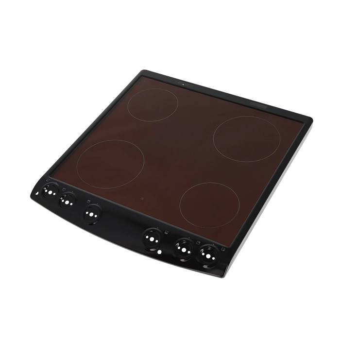 cooking top with frame,black,60cm