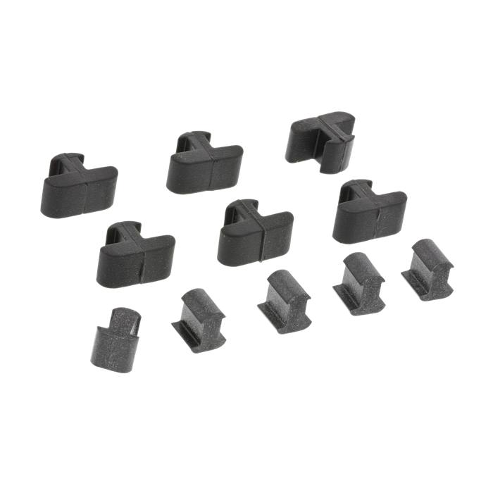 Kit, Gummiteil, Gitter, 12pcs.