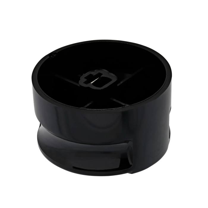 knob, black,