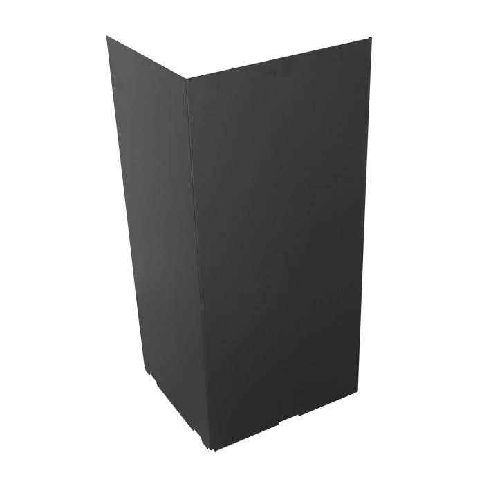 KAMIN,OBEN,SCHWARZ,MAT, L TYPE