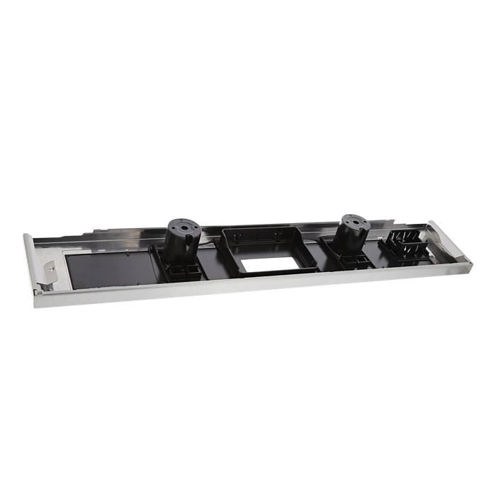 BEDIENBLENDE,INOX,60CM, SET, 2